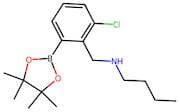 N-(2-Chloro-6-(4,4,5,5-tetramethyl-1,3,2-dioxaborolan-2-yl)benzyl)butan-1-amine