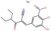 Sodium (E)-4-(2-cyano-3-(diethylamino)-3-oxoprop-1-en-1-yl)-2-hydroxy-6-nitrophenolate