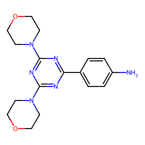 4-(4,6-Dimorpholino-1,3,5-triazin-2-yl)aniline