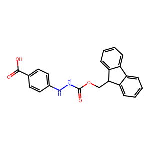 4-(2-(((9H-Fluoren-9-yl)methoxy)carbonyl)hydrazineyl)benzoic acid