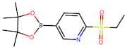 2-(Ethylsulfonyl)-5-(4,4,5,5-tetramethyl-1,3,2-dioxaborolan-2-yl)pyridine