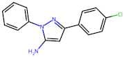 3-(4-Chlorophenyl)-1-phenyl-1H-pyrazol-5-amine