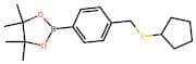 2-(4-((Cyclopentylthio)methyl)phenyl)-4,4,5,5-tetramethyl-1,3,2-dioxaborolane