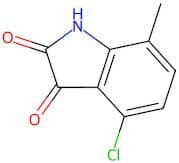 4-Chloro-7-methylindoline-2,3-dione