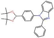2-Phenyl-1-(4-(4,4,5,5-tetramethyl-1,3,2-dioxaborolan-2-yl)phenyl)-1H-benzo[d]imidazole