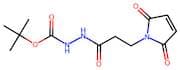 tert-Butyl 2-(3-(2,5-dioxo-2,5-dihydro-1H-pyrrol-1-yl)propanoyl)hydrazinecarboxylate