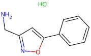 (5-Phenylisoxazol-3-yl)methanamine hydrochloride
