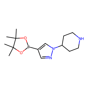 4-(4-(4,4,5,5-Tetramethyl-1,3,2-dioxaborolan-2-yl)-1H-pyrazol-1-yl)piperidine