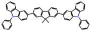 3,3'-(9,9-Dimethyl-9H-fluorene-2,7-diyl)bis(9-phenyl-9H-carbazole)