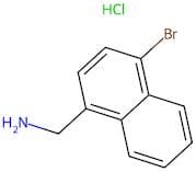 (4-Bromonaphthalen-1-yl)methanamine hydrochloride