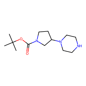 tert-Butyl 3-(piperazin-1-yl)pyrrolidine-1-carboxylate