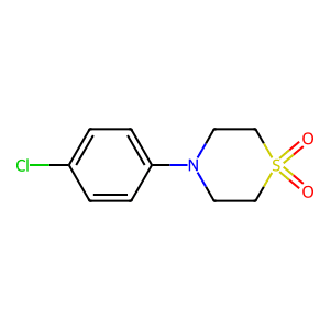 4-(4-Chlorophenyl)thiomorpholine 1,1-dioxide