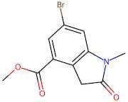 Methyl 6-bromo-1-methyl-2-oxoindoline-4-carboxylate
