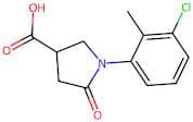 1-(3-Chloro-2-methylphenyl)-5-oxopyrrolidine-3-carboxylic acid