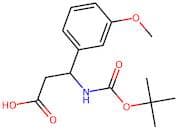 3-((tert-Butoxycarbonyl)amino)-3-(3-methoxyphenyl)propanoic acid