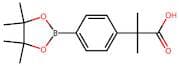 2-Methyl-2-(4-(4,4,5,5-tetramethyl-1,3,2-dioxaborolan-2-yl)phenyl)propanoic acid