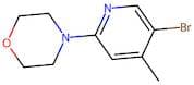4-(5-Bromo-4-methylpyridin-2-yl)morpholine