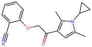 2-(2-(1-Cyclopropyl-2,5-dimethyl-1H-pyrrol-3-yl)-2-oxoethoxy)benzonitrile