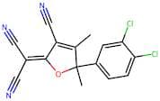 2-(3-Cyano-5-(3,4-dichlorophenyl)-4,5-dimethylfuran-2(5H)-ylidene)malononitrile