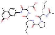(S)-3-((S)-2-((S)-1-((S)-2-Acetamidohexanoyl)pyrrolidine-2-carboxamido)hexanamido)-4-((4-methyl-2-…