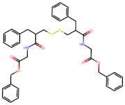 Dibenzyl 2,2'-((3,3'-disulfanediylbis(2-benzylpropanoyl))bis(azanediyl))diacetate