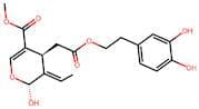 Methyl (2R,4S,E)-4-(2-(3,4-dihydroxyphenethoxy)-2-oxoethyl)-3-ethylidene-2-hydroxy-3,4-dihydro-2H-…