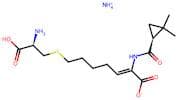 Ammonium (Z)-7-(((R)-2-amino-2-carboxyethyl)thio)-2-((S)-2,2-dimethylcyclopropane-1-carboxamido)he…
