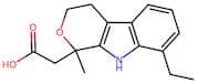 2-(8-Ethyl-1-methyl-1,3,4,9-tetrahydropyrano[3,4-b]indol-1-yl)acetic acid