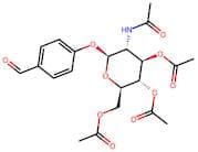 (2R,3S,4R,5R,6S)-5-Acetamido-2-(acetoxymethyl)-6-(4-formylphenoxy)tetrahydro-2H-pyran-3,4-diyl dia…