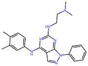 N6-(2-(Dimethylamino)ethyl)-N4-(3,4-dimethylphenyl)-1-phenyl-1H-pyrazolo[3,4-d]pyrimidine-4,6-diam…