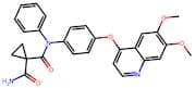 N-(4-((6,7-Dimethoxyquinolin-4-yl)oxy)phenyl)-N-phenylcyclopropane-1,1-dicarboxamide