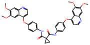 N,N'-Bis(4-((6,7-dimethoxyquinolin-4-yl)oxy)phenyl)cyclopropane-1,1-dicarboxamide