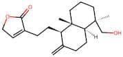 3-(2-((1R,4aS,5R,8aS)-5-(Hydroxymethyl)-5,8a-dimethyl-2-methylenedecahydronaphthalen-1-yl)ethyl)fu…