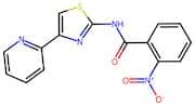 2-Nitro-N-(4-(pyridin-2-yl)thiazol-2-yl)benzamide