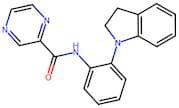 N-(2-(Indolin-1-yl)phenyl)pyrazine-2-carboxamide