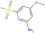 3-Methoxy-5-(methylsulfonyl)aniline