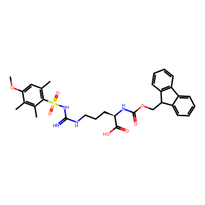 Fmoc-D-Arg(Mtr)-OH