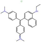 N-(4-((4-(Dimethylamino)phenyl)(4-(ethylamino)naphthalen-1-yl)methylene)cyclohexa-2,5-dien-1-ylide…