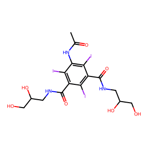 5-Acetamido-N,N'-bis(2,3-dihydroxypropyl)-2,4,6-triiodoisophthalamide