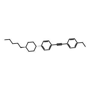 Rel-1-ethyl-4-((4-((1s,4r)-4-pentylcyclohexyl)phenyl)ethynyl)benzene