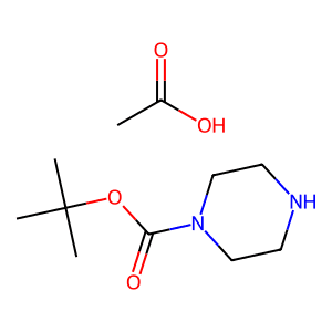 1-Boc-piperazine acetate