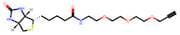 5-((3AS,4S,6aR)-2-oxohexahydro-1H-thieno[3,4-d]imidazol-4-yl)-N-(2-(2-(2-(prop-2-yn-1-yloxy)ethoxy…
