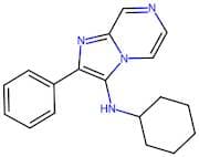 N-Cyclohexyl-2-phenylimidazo[1,2-a]pyrazin-3-amine