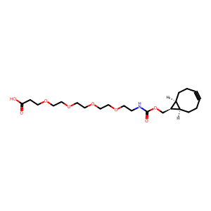 rel-1-((1R,8S,9s)-Bicyclo[6.1.0]non-4-yn-9-yl)-3-oxo-2,7,10,13,16-pentaoxa-4-azanonadecan-19-oic a…