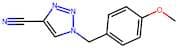 1-(4-Methoxybenzyl)-1H-1,2,3-triazole-4-carbonitrile