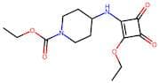 Ethyl 4-((2-ethoxy-3,4-dioxocyclobut-1-en-1-yl)amino)piperidine-1-carboxylate