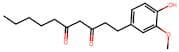 1-(4-Hydroxy-3-methoxyphenyl)decane-3,5-dione