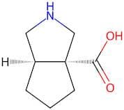 rel-(3aR,6aR)-Hexahydrocyclopenta[c]pyrrole-3a(1H)-carboxylic acid