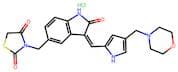3-((3-((4-(Morpholinomethyl)-1H-pyrrol-2-yl)methylene)-2-oxoindolin-5-yl)methyl)thiazolidine-2,4-d…