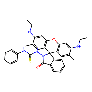 1-(3',6'-Bis(ethylamino)-2',7'-dimethyl-3-oxospiro[isoindoline-1,9'-xanthen]-2-yl)-3-phenylthiourea